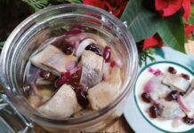 Śledź z żurawiną, czyli wigilijny przysmak