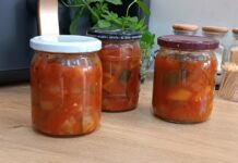 Przepis na leczo do słoików – Przetwory