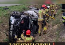 Z OSTATNIEJ CHWILI! Dramatyczny wypadek w Latkowie. Ranne dzieci w drodze na zawody