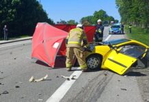 Tragiczny wypadek na Pomorzu. Seniorka zginęła po zderzeniu z oplem