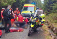 Tragedia na niebieskim szlaku. Mimo natychmiastowej pomocy nie udało się uratować turysty
