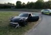Luksusowe Porsche porzucone po wypadku na A66. Kierowca zniknął bez śladu