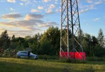 13-latek porażony prądem po wejściu na słup wysokiego napięcia. Trwa wyjaśnianie okoliczności wypadku