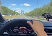 Ukraińska modelka pędziła Lamborghini po Warszawie! 230 km/h zwróciło uwagę policji
