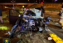 Tragiczny wypadek na ul. Głogowskiej w Poznaniu. Nie żyje kierowca Volkswagena