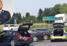 Poród na stacji Orlen. Policjant pomógł odebrać dziecko, zanim dotarła karetka